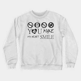 valentines day by chakibium Crewneck Sweatshirt